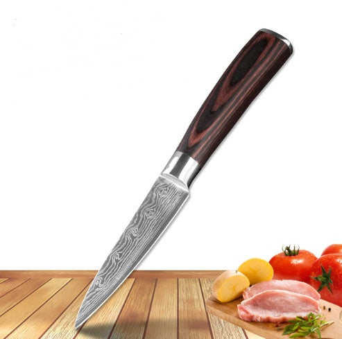 8-piece Set Chef Kitchen Knife Cooking