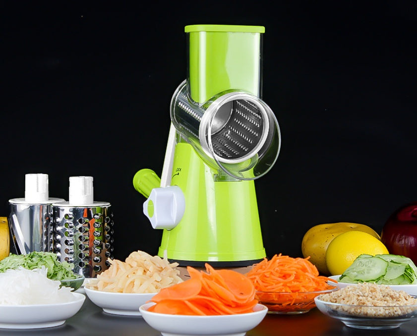 Multifunctional Round Mandoline Vegetable Slicer