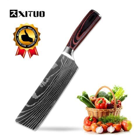 8-piece Set Chef Kitchen Knife Cooking