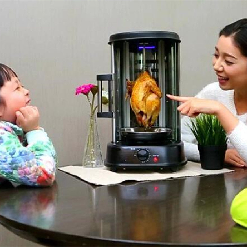 Home Grill Electric Rotisserie Indoor Stove