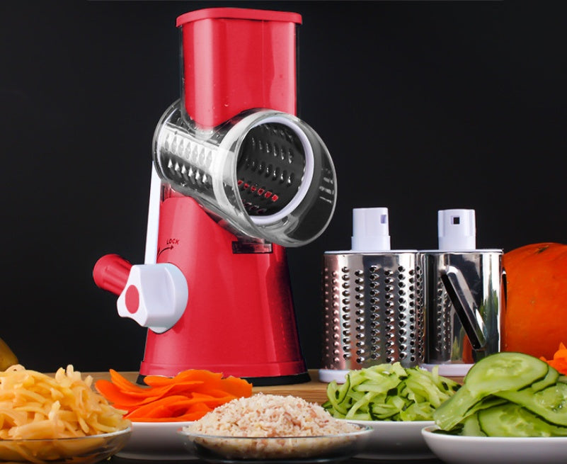 Multifunctional Round Mandoline Vegetable Slicer