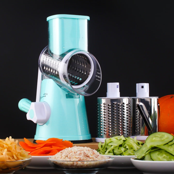 Multifunctional Round Mandoline Vegetable Slicer